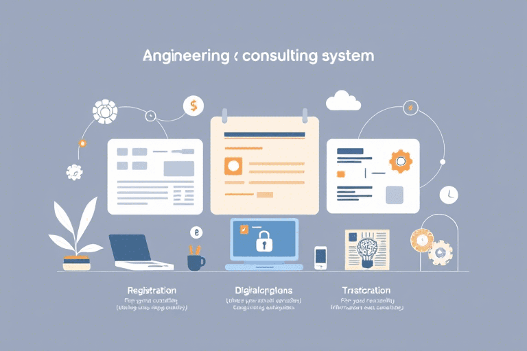 工程咨询注册管理系统官网如何高效运行与维护？