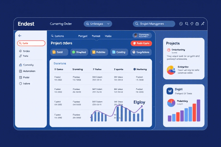 工程订单管理系统界面设计：如何打造高效、直观的用户体验？