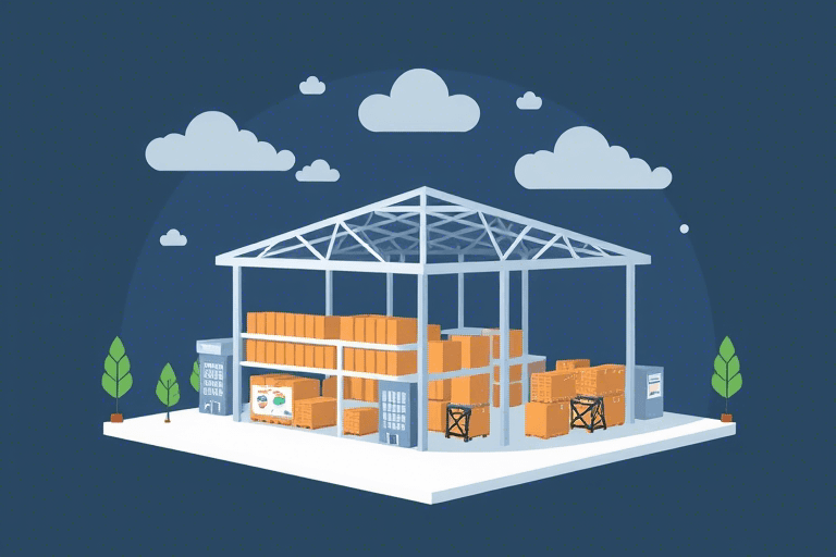 工程仓库管理系统架构图如何设计才能高效稳定运行？