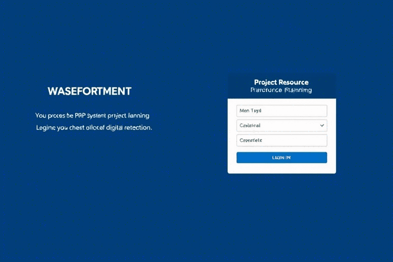 工程项目管理PRP系统登录指南：如何快速安全进入系统并高效开展工作