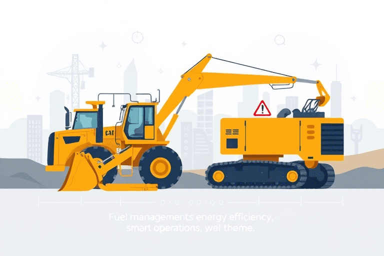 工程机械燃油管理系统如何提升设备运行效率与成本控制