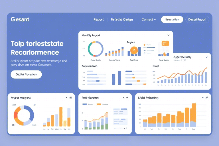 房地产管理系统工程月报怎么做？如何高效呈现项目进展与数据洞察？