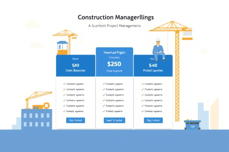 建筑工程管理系统价格表：如何制定合理且透明的费用结构？