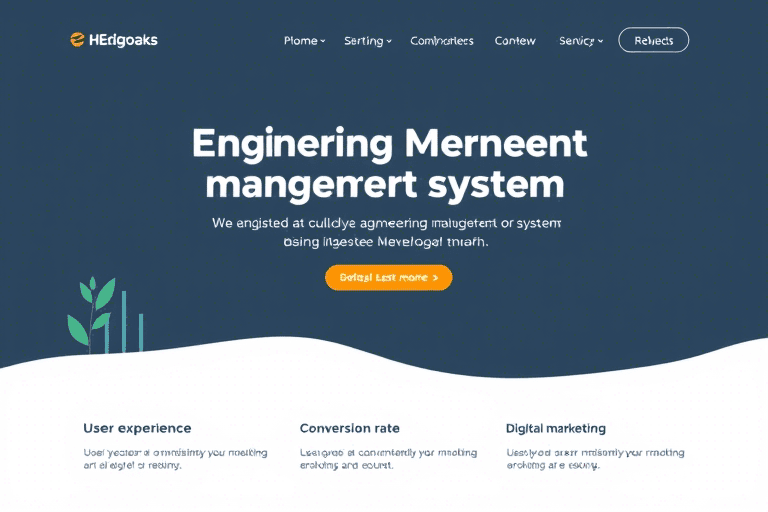 振创工程管理系统官网首页如何设计才能提升用户体验与转化率