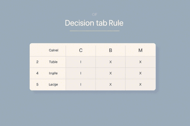 软件工程成绩管理系统决策表如何设计才能高效准确？