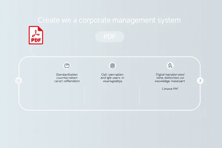 企业管理系统工程pdf怎么做？如何高效创建专业级管理文档？