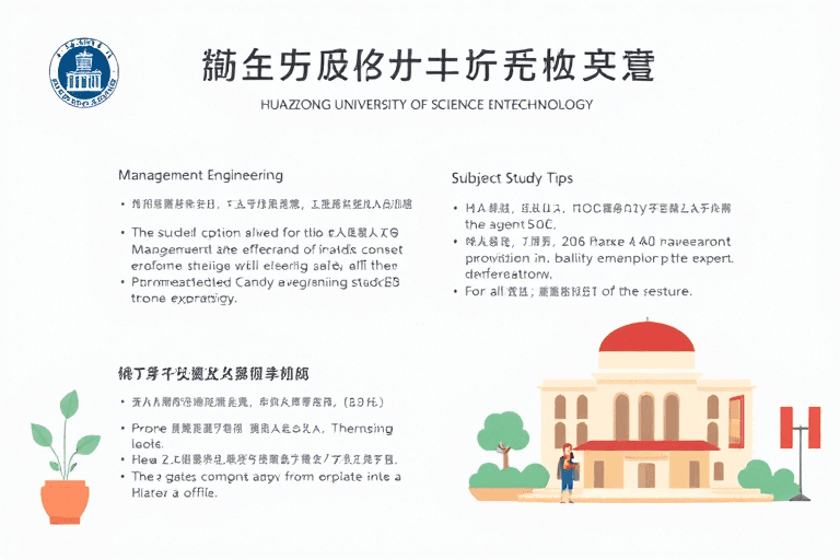 华科管理系统工程考研怎么准备？高效备考策略与经验分享