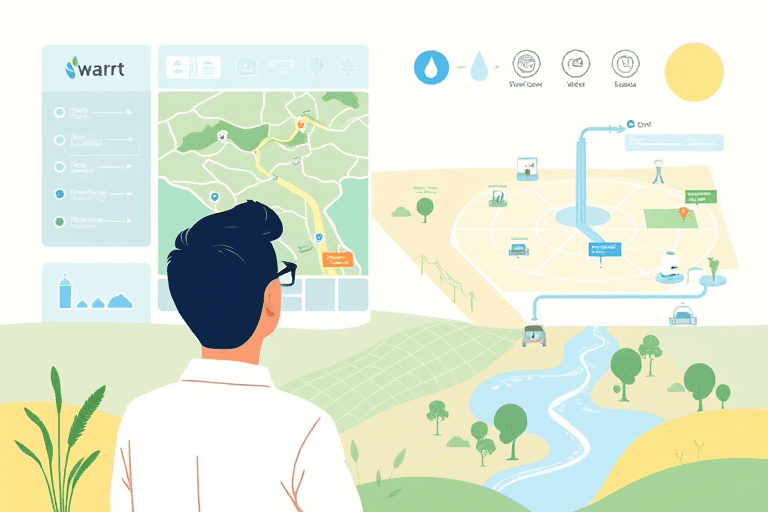 人饮工程管理一张图系统如何实现智慧化管控与高效运维