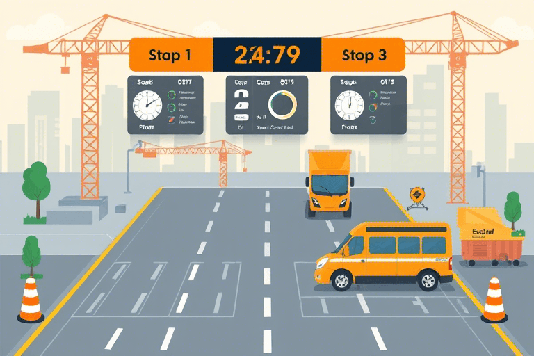 工程车计数管理系统软件如何实现高效工地车辆管理与数据可视化