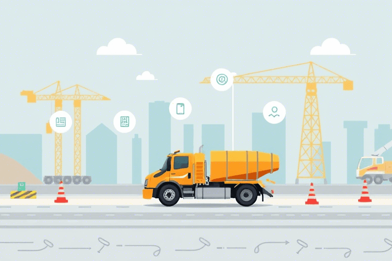 工程车企业管理系统怎么做？如何提升施工企业运营效率与安全管理水平？