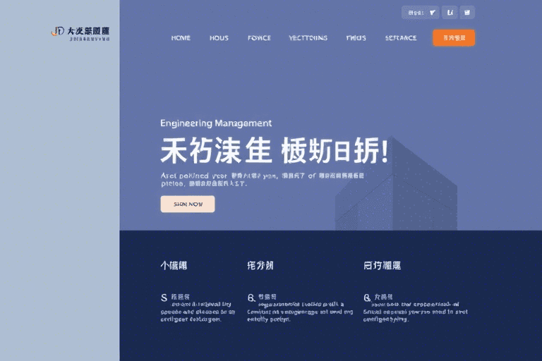 建控云工程管理系统官网如何打造专业高效的企业门户？