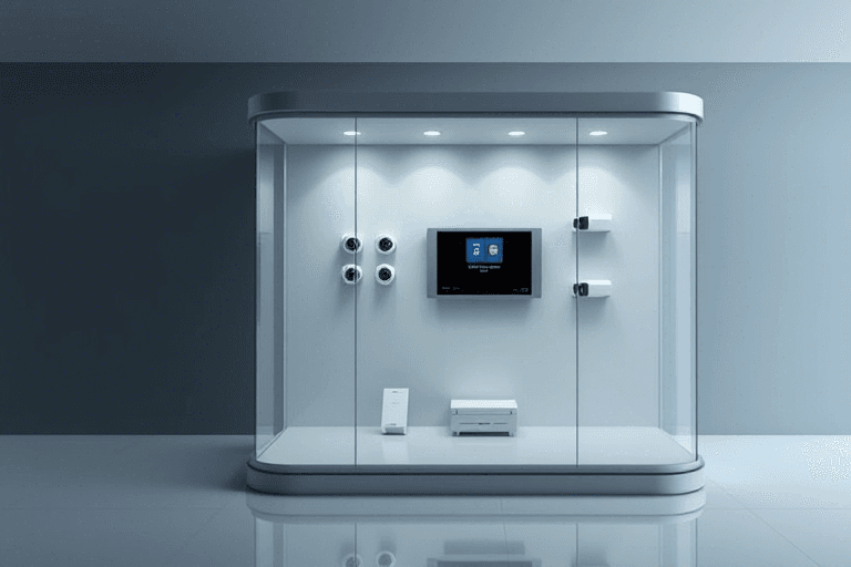 门禁工程管理系统展示柜如何设计才能既美观又实用？