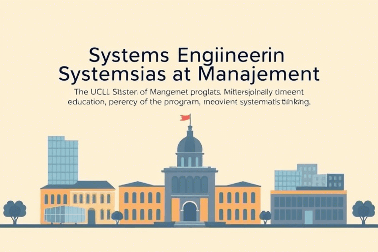 UCL系统工程管理专业如何选择与规划？全面解析课程设置与职业发展路径