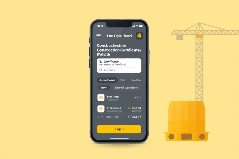 建筑工程证书管理系统app如何提升项目合规与效率？