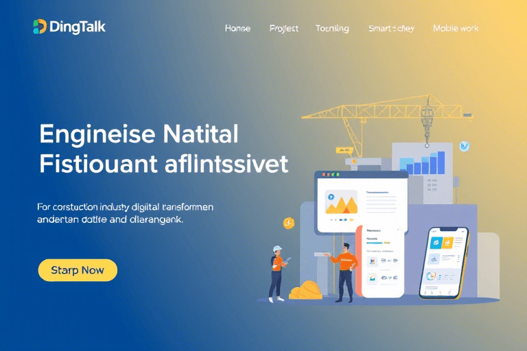 钉钉工程企业管理系统如何助力建筑企业数字化转型与高效管理