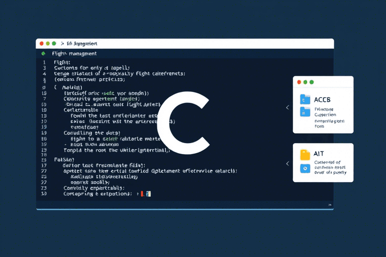 软件工程航班管理系统C语言如何实现？从需求分析到代码实践全解析