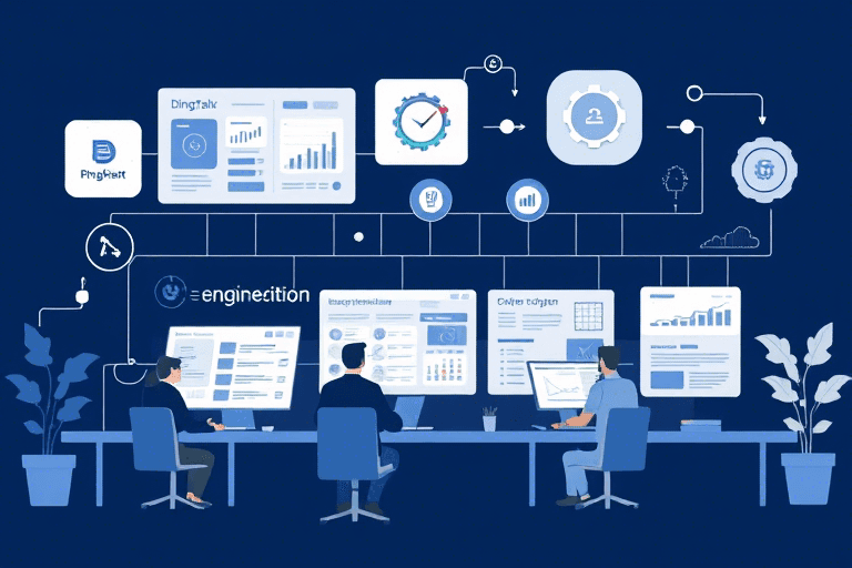 钉钉工程系统管理：如何高效实现项目协同与流程优化