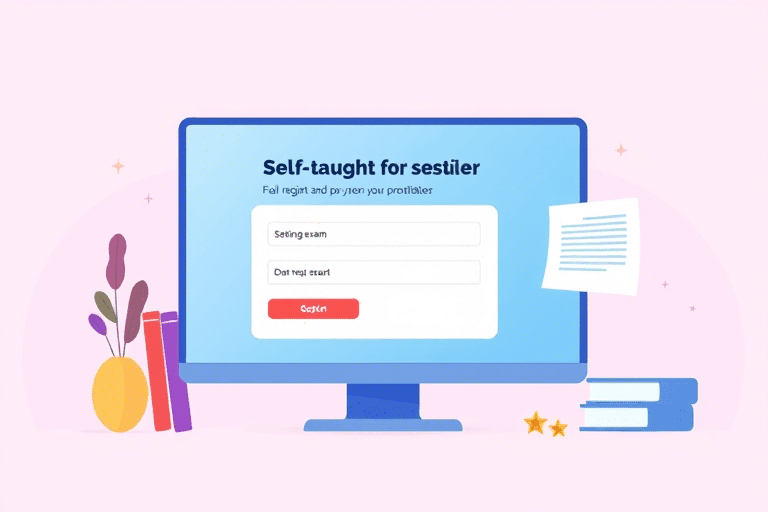 自考工程管理网报名系统操作指南：如何高效完成在线报名流程