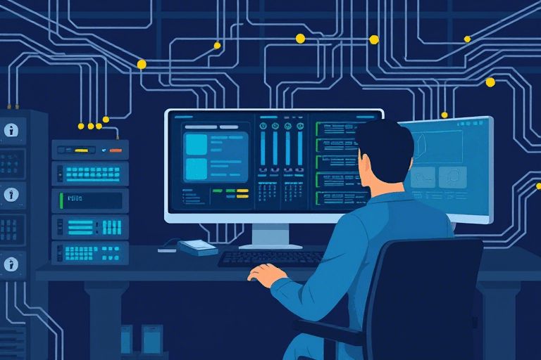 网络管理系统开发工程师如何构建高效、安全的网络监控与管理平台？