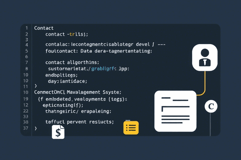C工程个人通讯录管理系统如何实现高效数据管理与便捷访问？