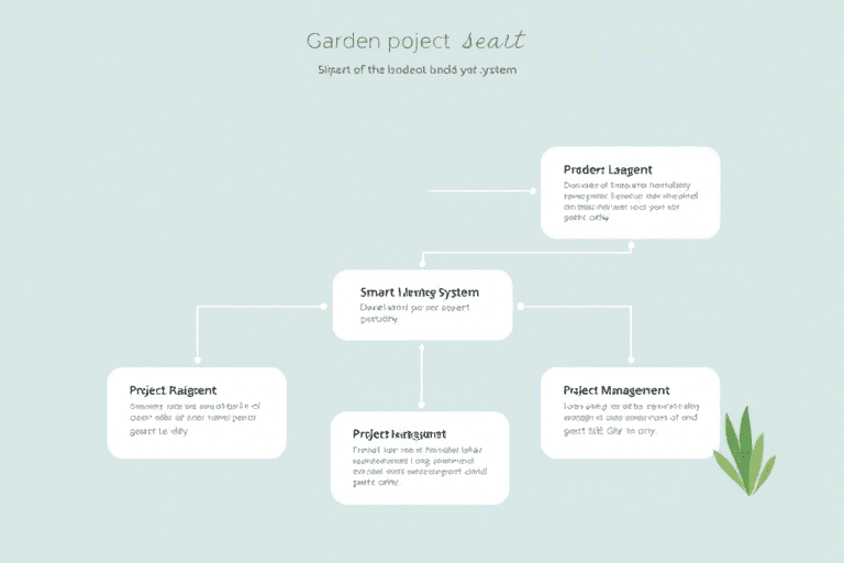 园林工程管理系统流程图的制作方法与关键步骤详解