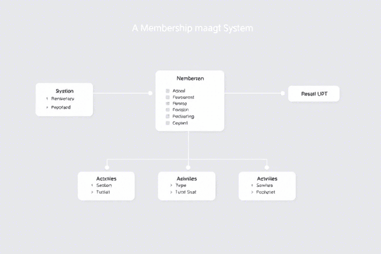 会员管理系统软件工程E-R图怎么设计才能高效实现数据建模与业务逻辑？