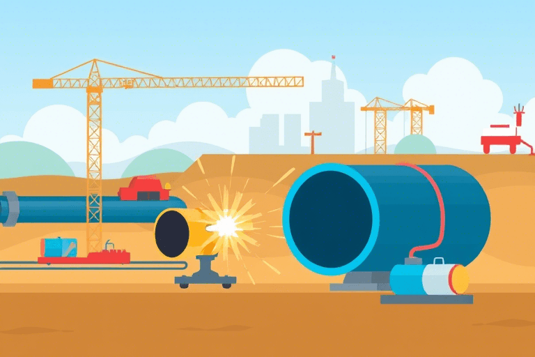 天燃气工程PE管焊接管理系统如何实现高效施工与质量管控？