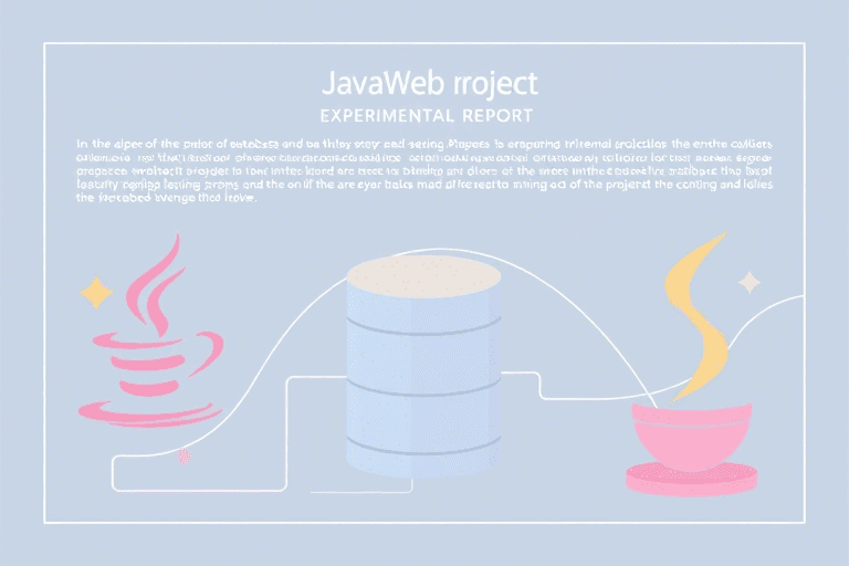 工程项目管理系统JavaWeb实验报告怎么写？完整步骤与关键要点解析