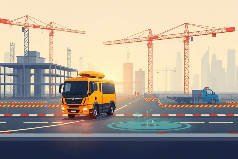 工程车定位器车辆管理系统如何提升工地管理效率与安全?