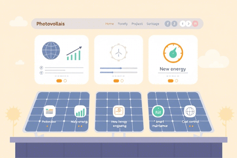 光伏系统工程项目管理方案如何制定才能高效落地？