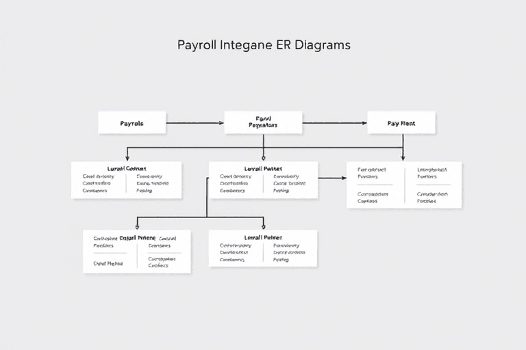 软件工程的工资管理系统ER图怎么设计才能高效又准确？
