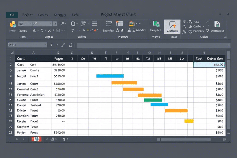 工程项目管理系统Excel可视化模板怎么做？高效管理项目进度与资源的秘诀