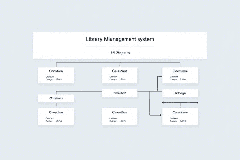 如何设计图书馆管理系统软件工程ER图？关键步骤与实践指南