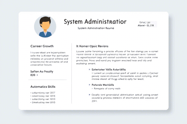 系统管理工程师简历范文怎么写才能脱颖而出？5大技巧助你拿下心仪offer