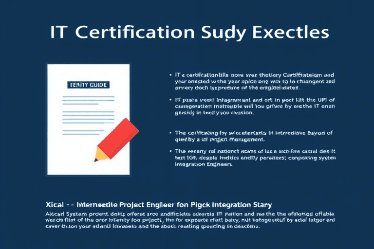 希赛系统集成管理工程师如何高效备考并顺利通过认证考试