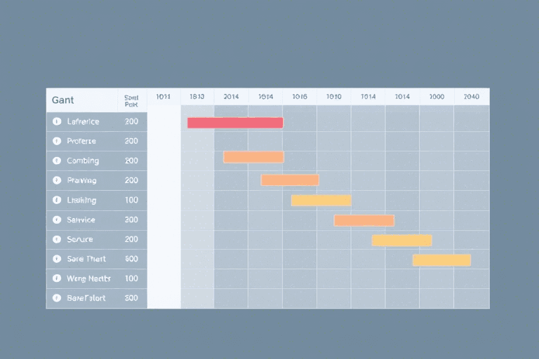 横道图施工进度计划表软件怎么做？高效编制与管理项目进度的完整指南