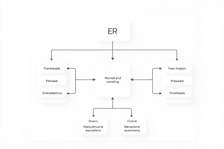 车间生产管理系统ER图设计：如何构建高效的数据模型？