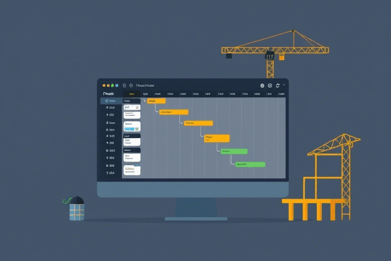 施工横道图自动生成软件如何实现高效项目进度管理？