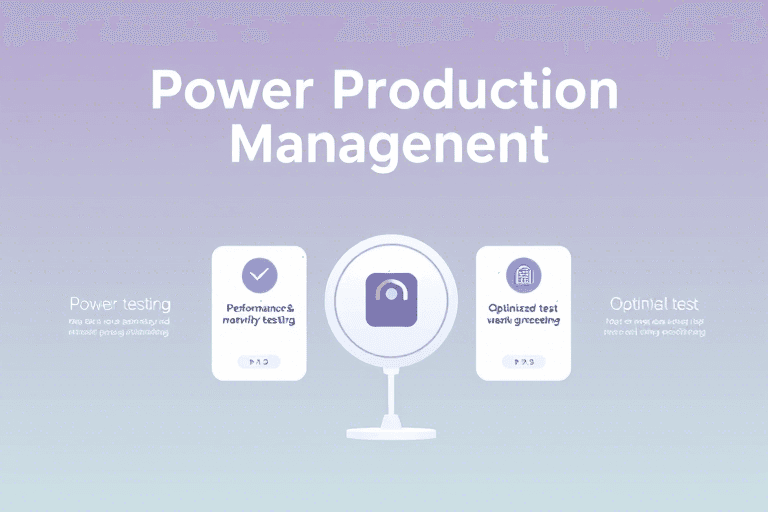 电力生产管理系统测试怎么做？如何确保系统稳定高效运行？