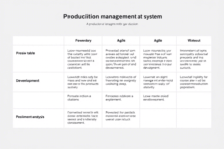 生产管理系统用例表格怎么设计？高效建模与实战应用全解析