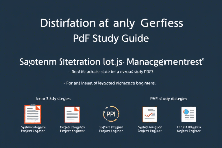 系统集成项目管理工程师考试辅导教程 pdf：高效备考必备资源
