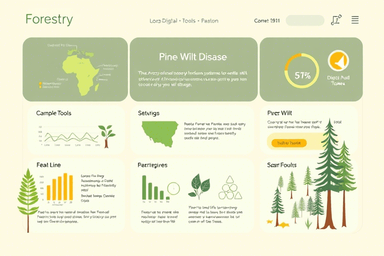 松材线虫病防控工程管理系统APP：如何实现高效精准的林业病害治理