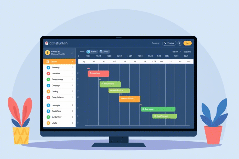 网络施工进度图软件怎么做？高效管理项目进度的秘诀揭秘
