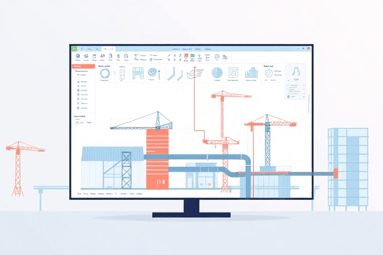 施工管道画图软件如何实现高效精准的工程设计与施工管理