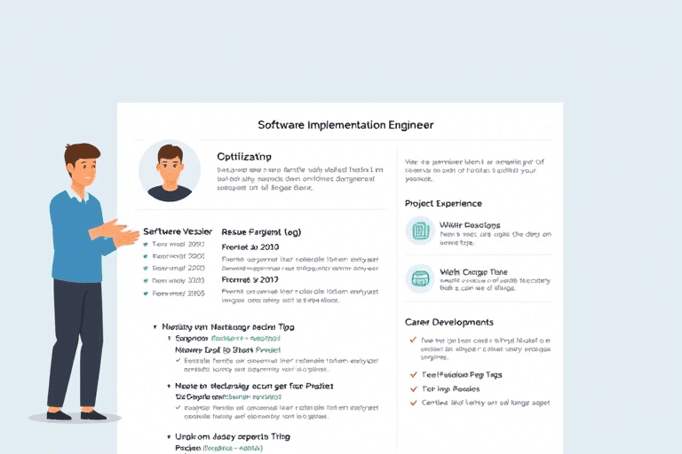 软件实施工程师简历怎么写才能脱颖而出？