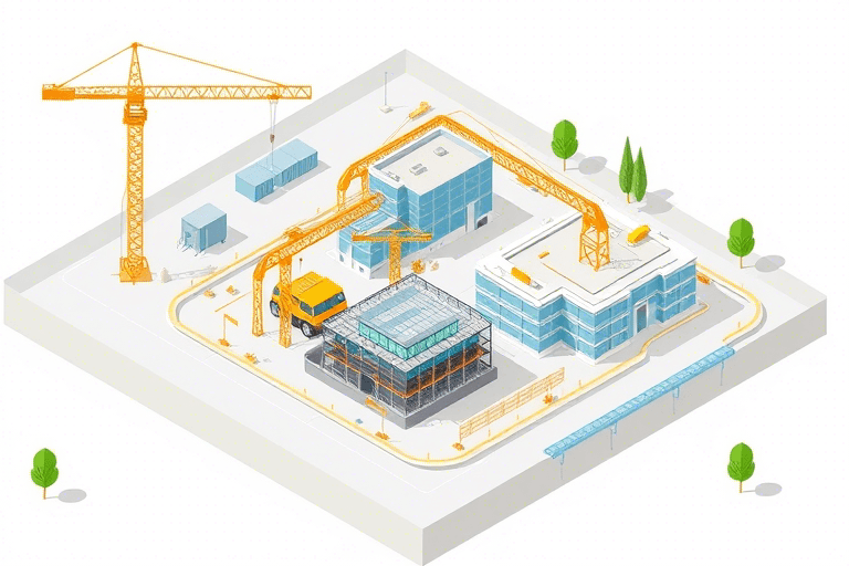 品茗施工平面图绘制软件如何高效完成建筑工地布局设计