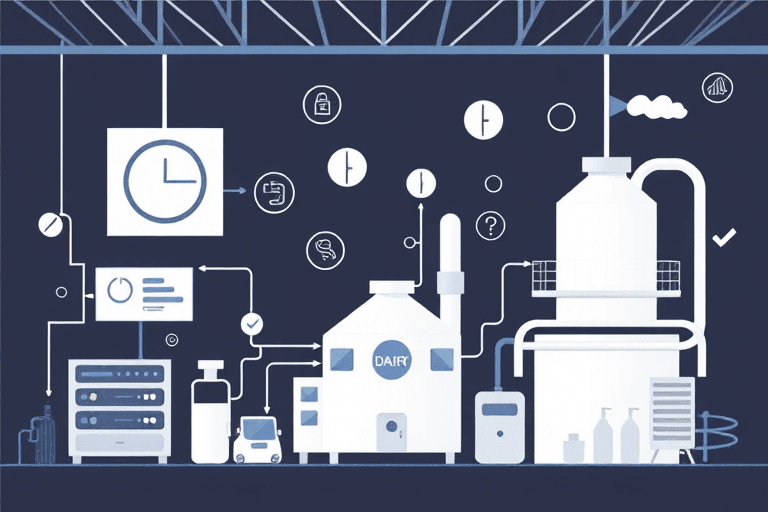 牛奶厂生产管理系统设计：如何实现高效、智能与合规的乳品制造流程