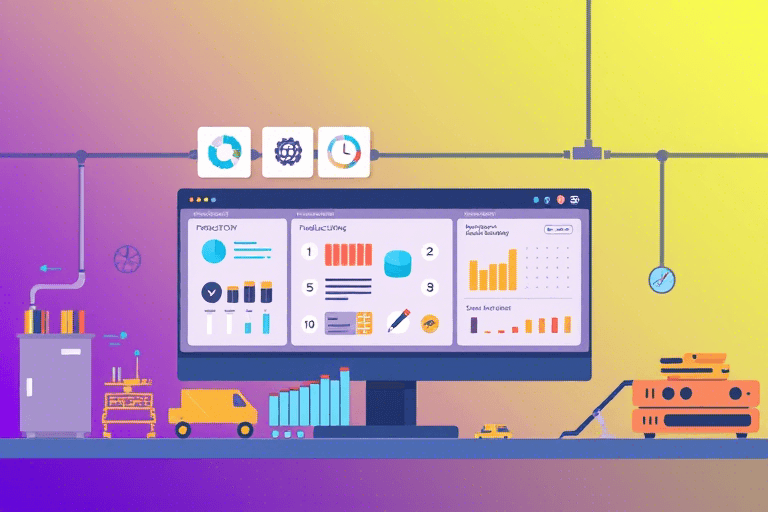 生产管理系统流程PPT怎么做？从零开始设计高效可视化演示文稿