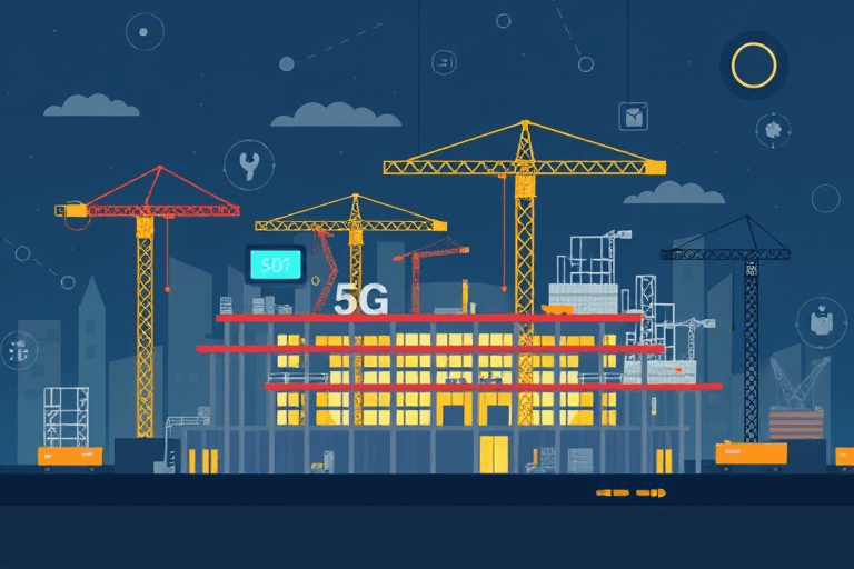 5G在工程管理信息系统的运用：如何提升施工效率与项目协同能力