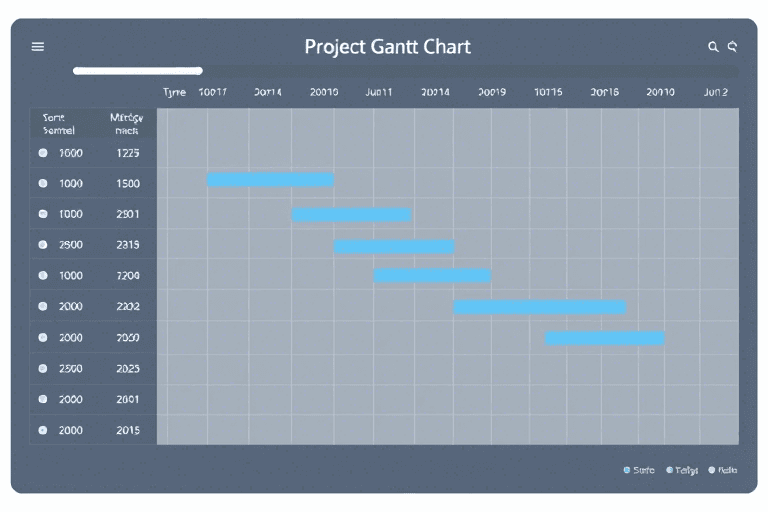 施工进度图制作软件怎么做？如何高效生成专业项目进度图表？